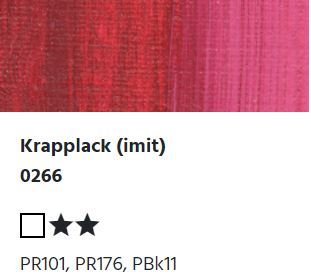 LUKAS STUDIO Ölfarbe - 0266 Krapplack (37/75/200ml)