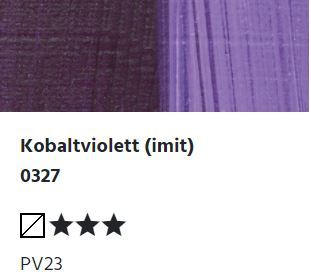 Pintura al óleo LUKAS STUDIO - 0327 violeta cobalto (imit) (75/200ml)