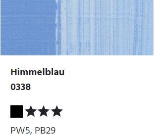 LUKAS STUDIO Ölfarbe - 0338 Himmelblau (37/75/200ml)
