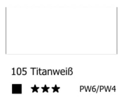 Pintura al óleo REMBRANDT - 105 blanco titanio 40 y 150ml
