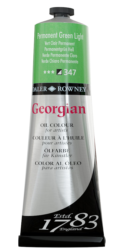 Pintura al óleo GEORGIAN luz verde permanente - 347