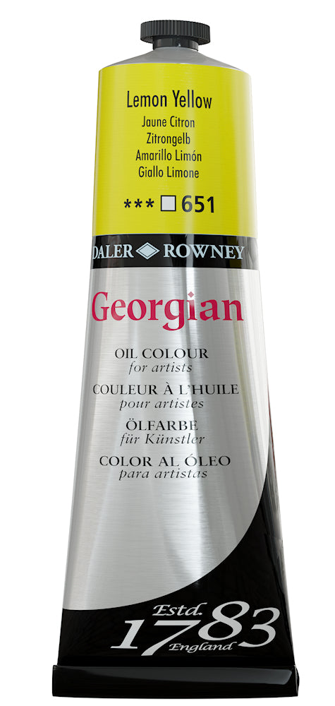 GEORGIAN Ölfarbe Zitronengelb - 651