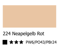 REMBRANDT Ölfarbe - 224 Neapelgelb Rot 40ml