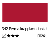 REMBRANDT Ölfarbe - 342 Permanentkrapplack dunkel 40ml