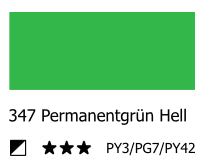 GEORGIAN Ölfarbe Permanentgrün hell - 347