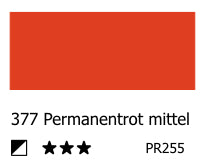 REMBRANDT Ölfarbe - 377  Permanentrot Mittel 40ml