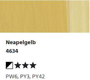 LUKAS CRYL Studio - 4634 Neapelgelb (125/250ml)