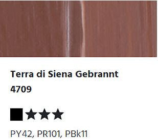 LUKAS CRYL Studio - 4709 Terra di Siena Gebrannt (125/250ml)