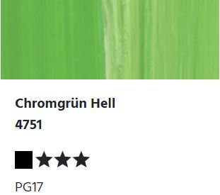 LUKAS CRYL Studio - 4751 Chromgrün Hell (125/250ml)