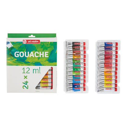 TALENS ART CREATION Set Gouache 24 x 12 ml