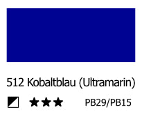 REMBRANDT Ölfarbe - 512 Kobaltblau (Ultramarin) 40ml