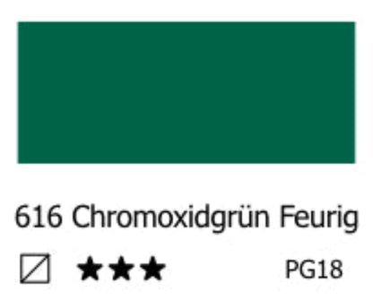 REMBRANDT Ölfarbe - 616 Chromoxidgrün Feurig 40ml