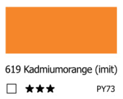GEORGIAN Ölfarbe Kadmiumorange (imit.) - 619