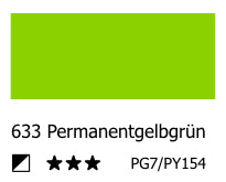 REMBRANDT Ölfarbe - 633 Permanentgelbgrün 40ml