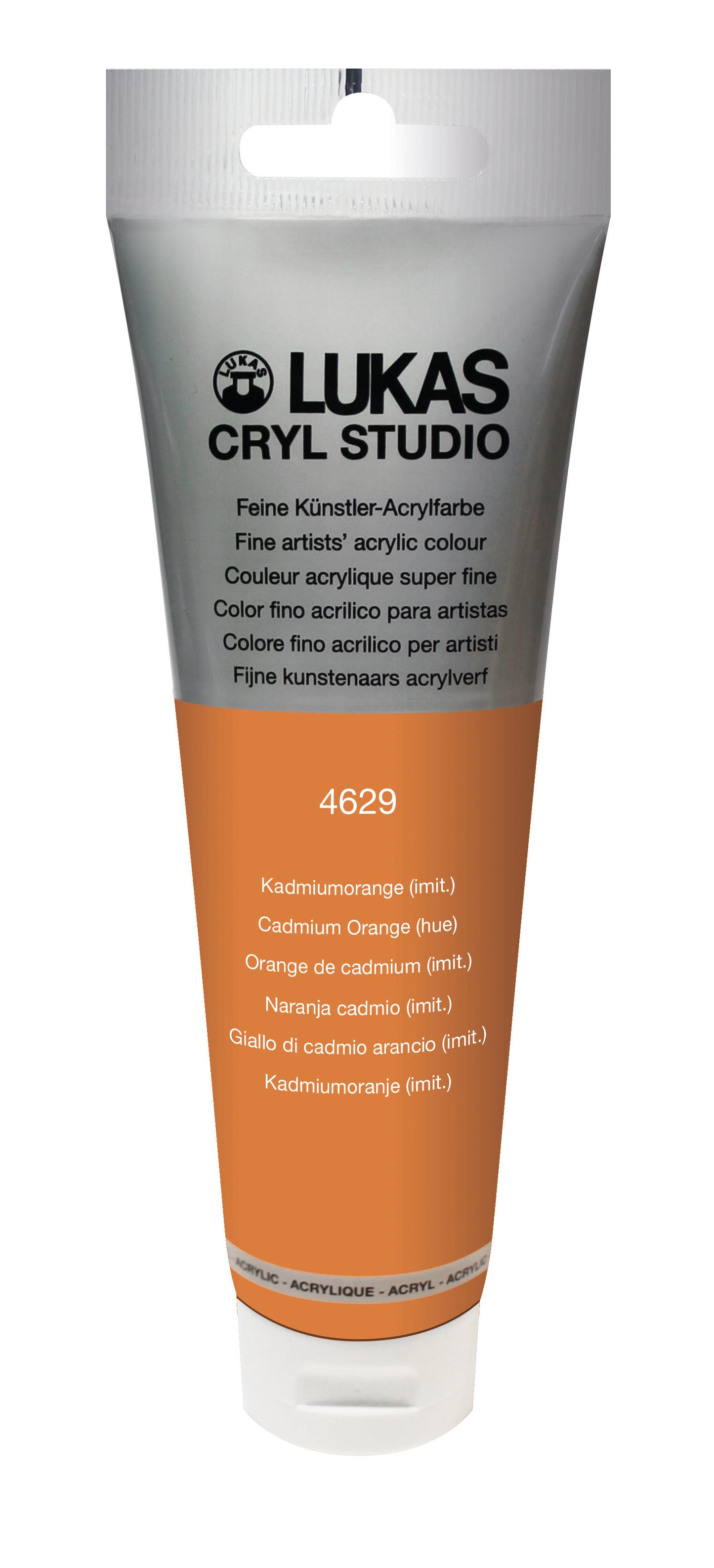 LUKAS CRYL Studio - 4629 Naranja Cadmio (imitación) (125/250ml)