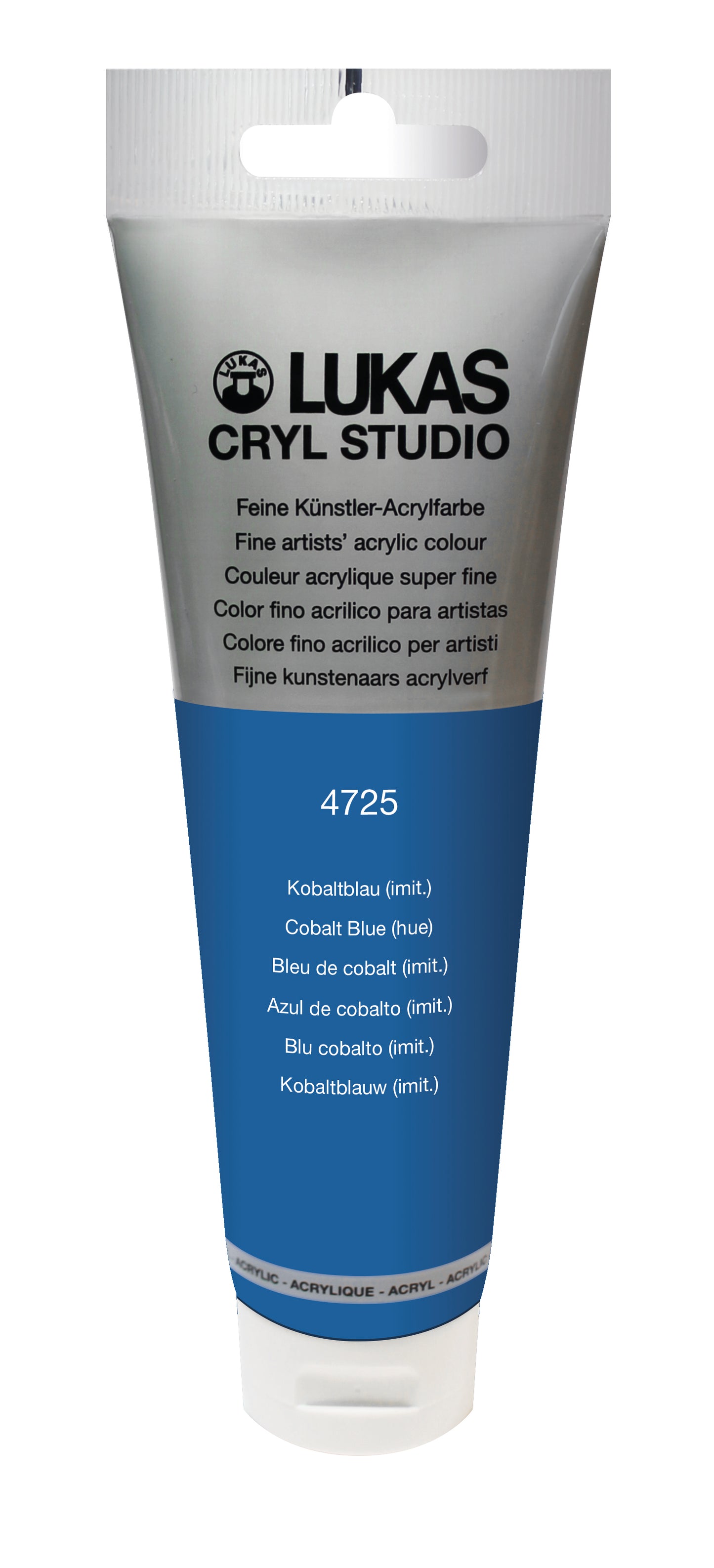LUKAS CRYL Studio - 4725 Kobaltblau (imit) (125/250ml)