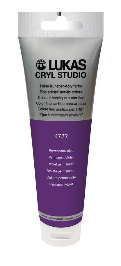 LUKAS CRYL Studio - 4732 Permanentviolett (125/250ml)