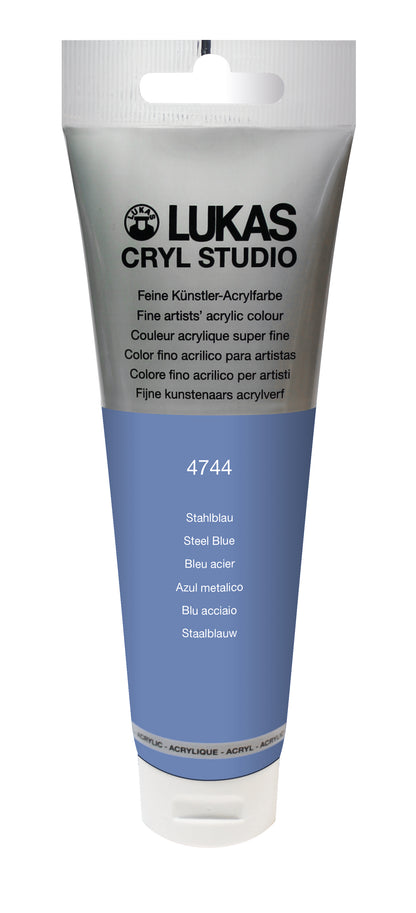 LUKAS CRYL Studio - 4744 Stahlblau (125/250ml)