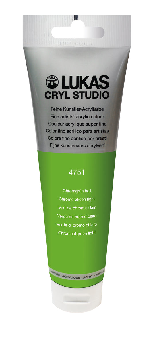 LUKAS CRYL Studio - 4751 Chromgrün Hell (125/250ml)